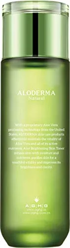 ALODERMA Aloe Brightening Skin Toner, 100ml, Made with 90% Pure Organic Aloe Juice, Brightening and Firming, Natural Nourishing Skin Care