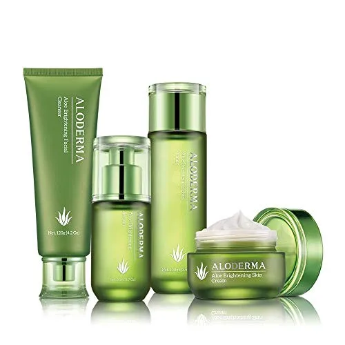 ALODERMA Aloe Brightening Skin Toner, 100ml, Made with 90% Pure Organic Aloe Juice, Brightening and Firming, Natural Nourishing Skin Care