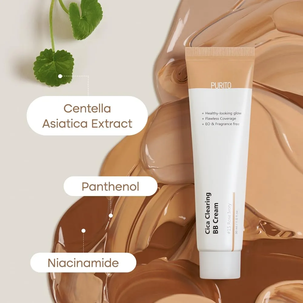 PURITO Cica Clearing BB Cream 30ml - #23 Natural Beige